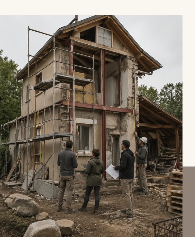 Реконструкция загородного дома под ключ в Нерюнгри от бюро